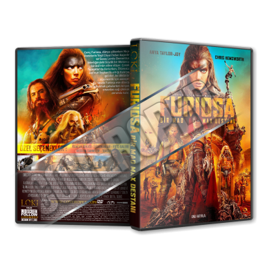 Furiosa Bir Mad Max Destanı - Furiosa A Mad Max Saga - 2024 Türkçe Dvd Cover Tasarımı